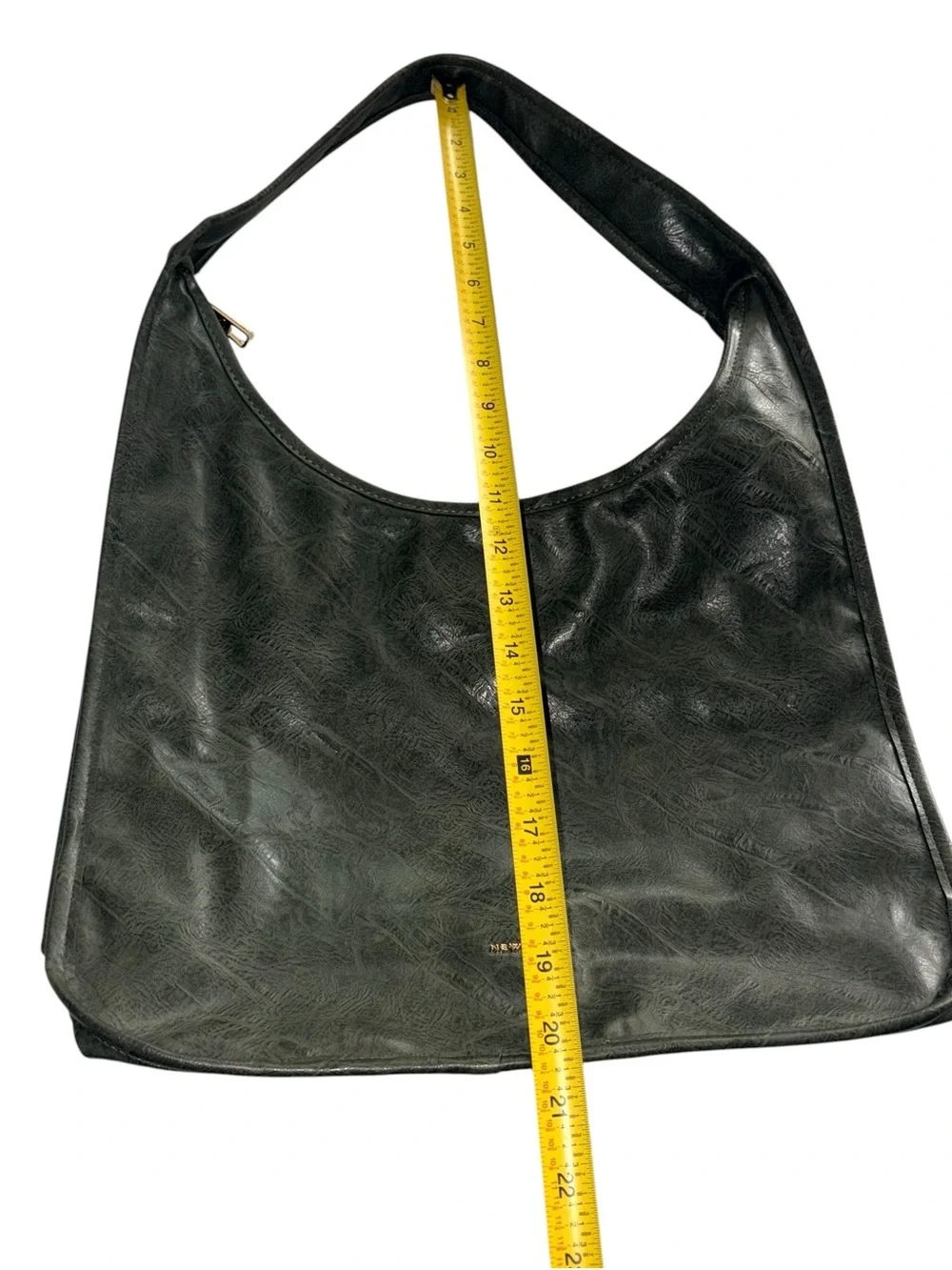 NWT NEWBELLA hobo purse PU leather. Shoulder bag, tote handbag for work green